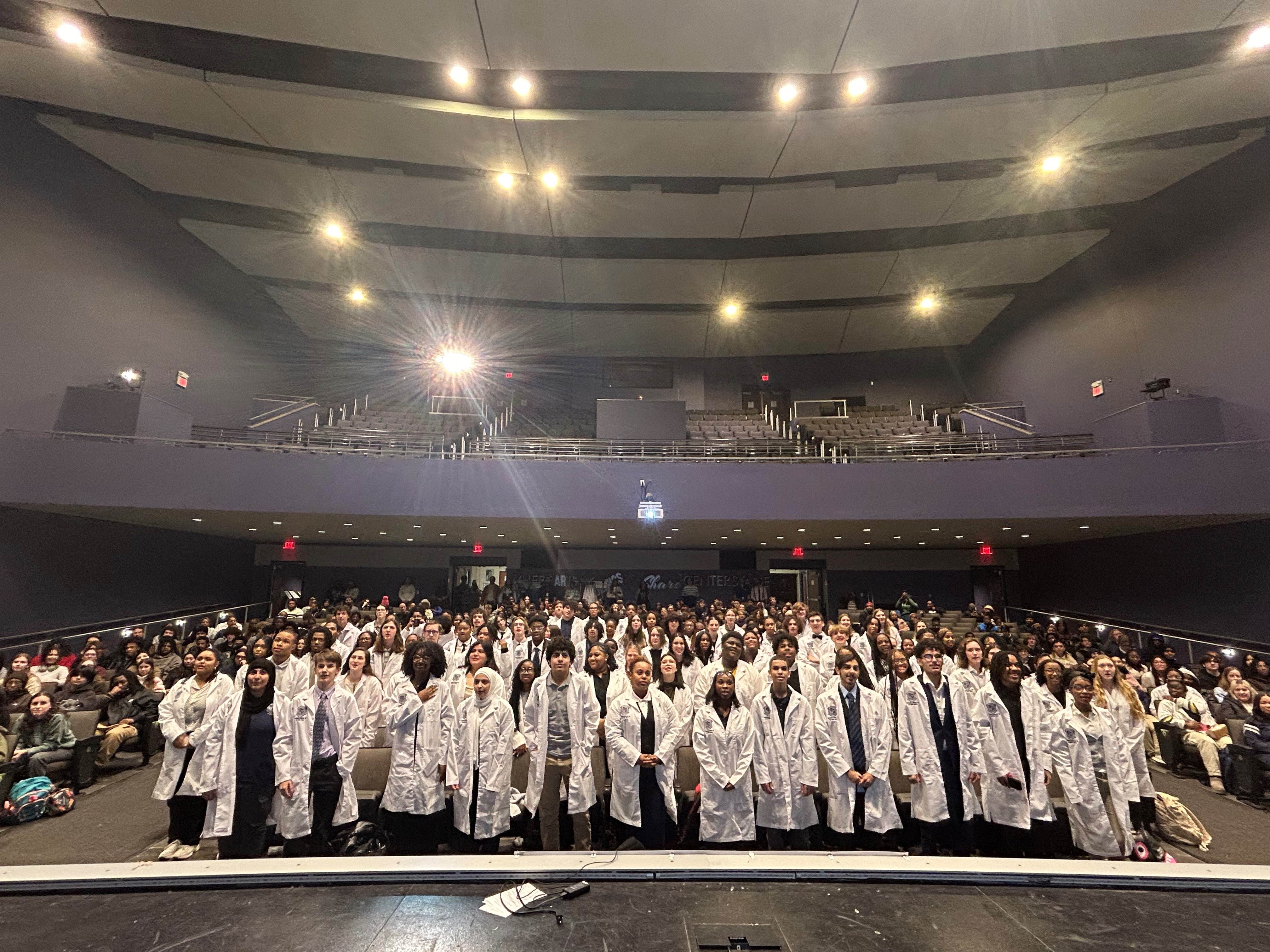 Dr. Will Ross Delivers Keynote Address as Collegiate School of Medicine and Bioscience Celebrates Its Inaugural White Coat Ceremony.